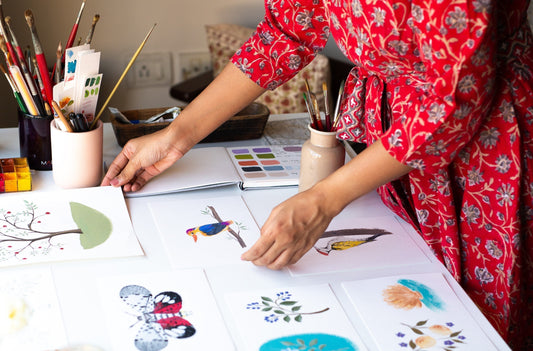 Gouache 101: A Beginner's Guide to Painting with Gouache  including Tools, Materials, and Techniques