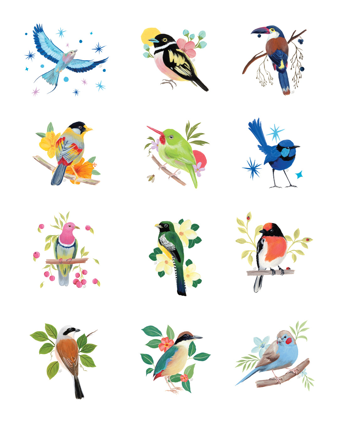 2024 Desk Calendar - The World of Birds