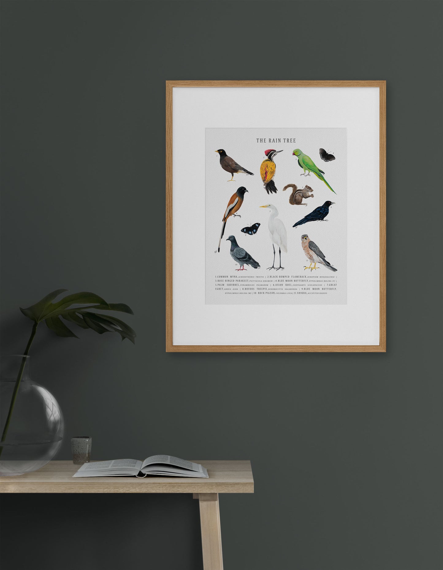 The Rain Tree Chart - Archival Print