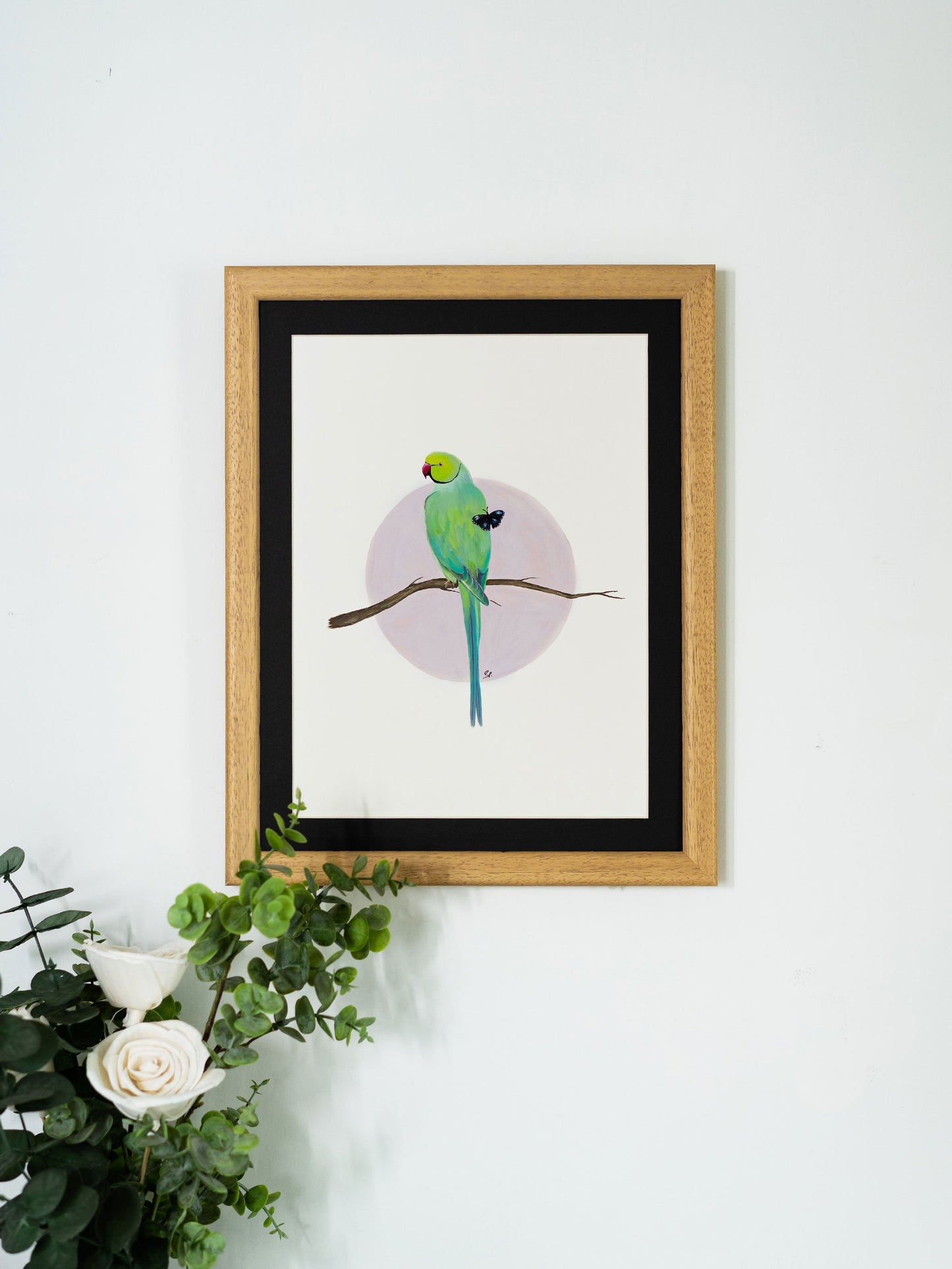 Pink Moon, Blue Moon : Archival Print