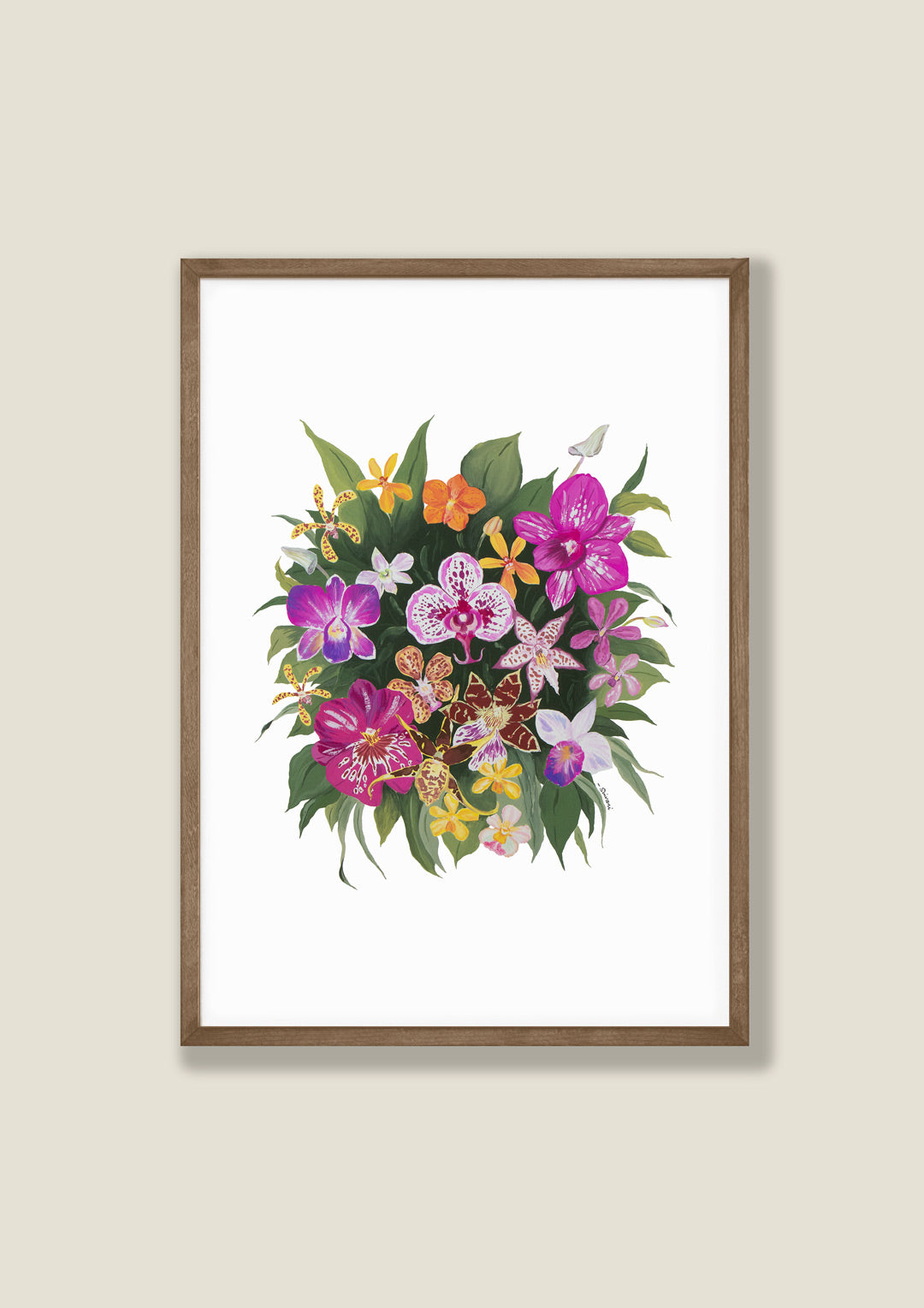 The Orchid Garden - Archival Print