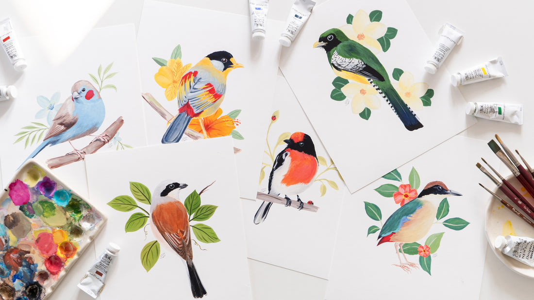 Shivani Patel | Naturalist Gouache Artist, Art Educator – Shivani Patel ...