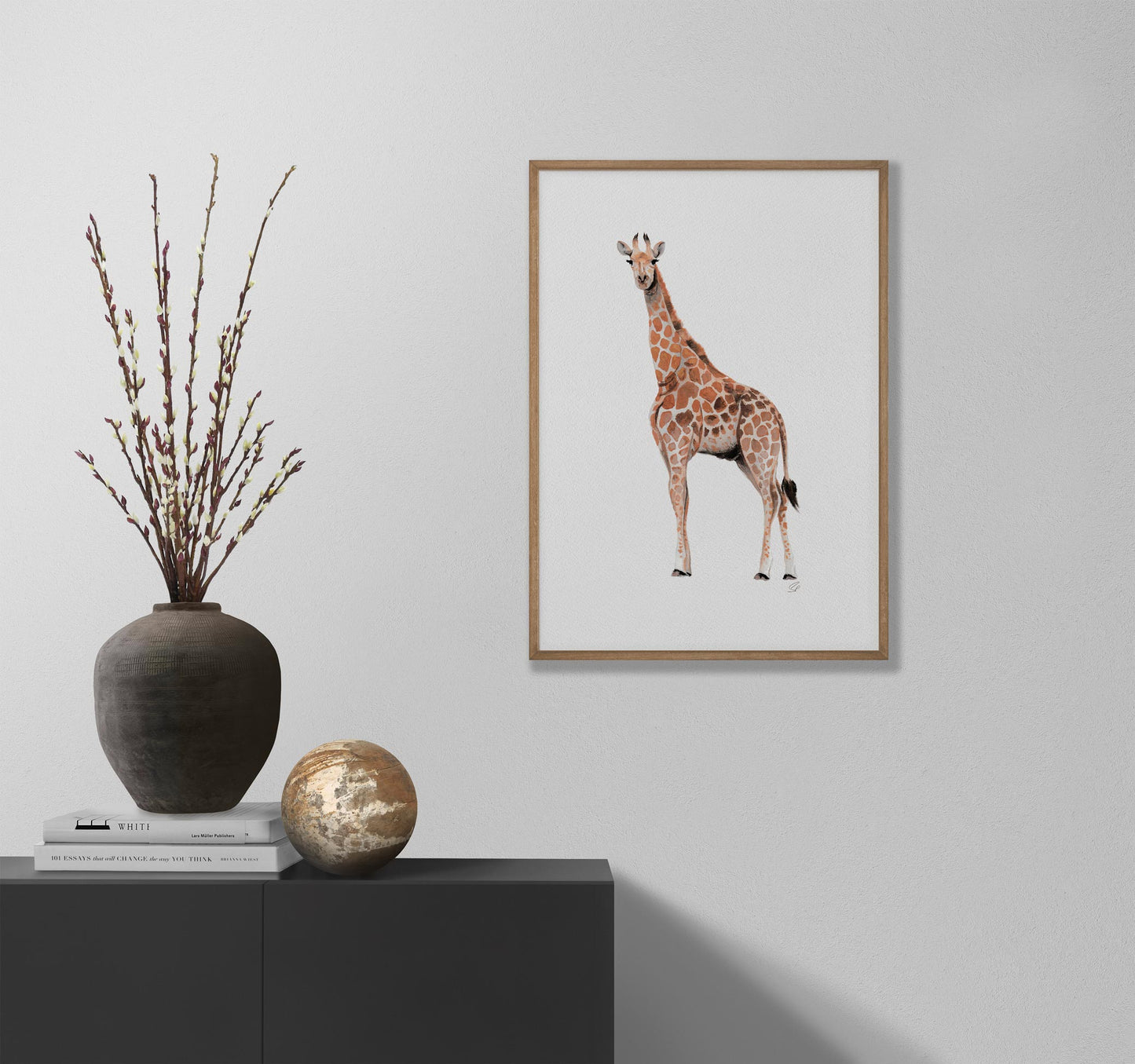 Giraffe - Archival Print