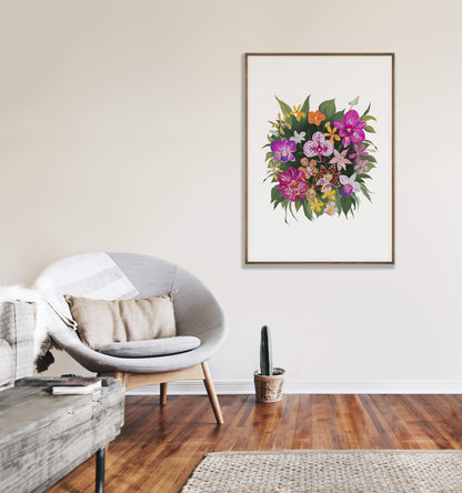 The Orchid Garden - Archival Print